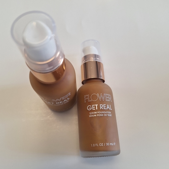 Flower Get real foundation serum- Nutmeg - Brand new and sealed - 2 bottles - Picture 2 of 2
